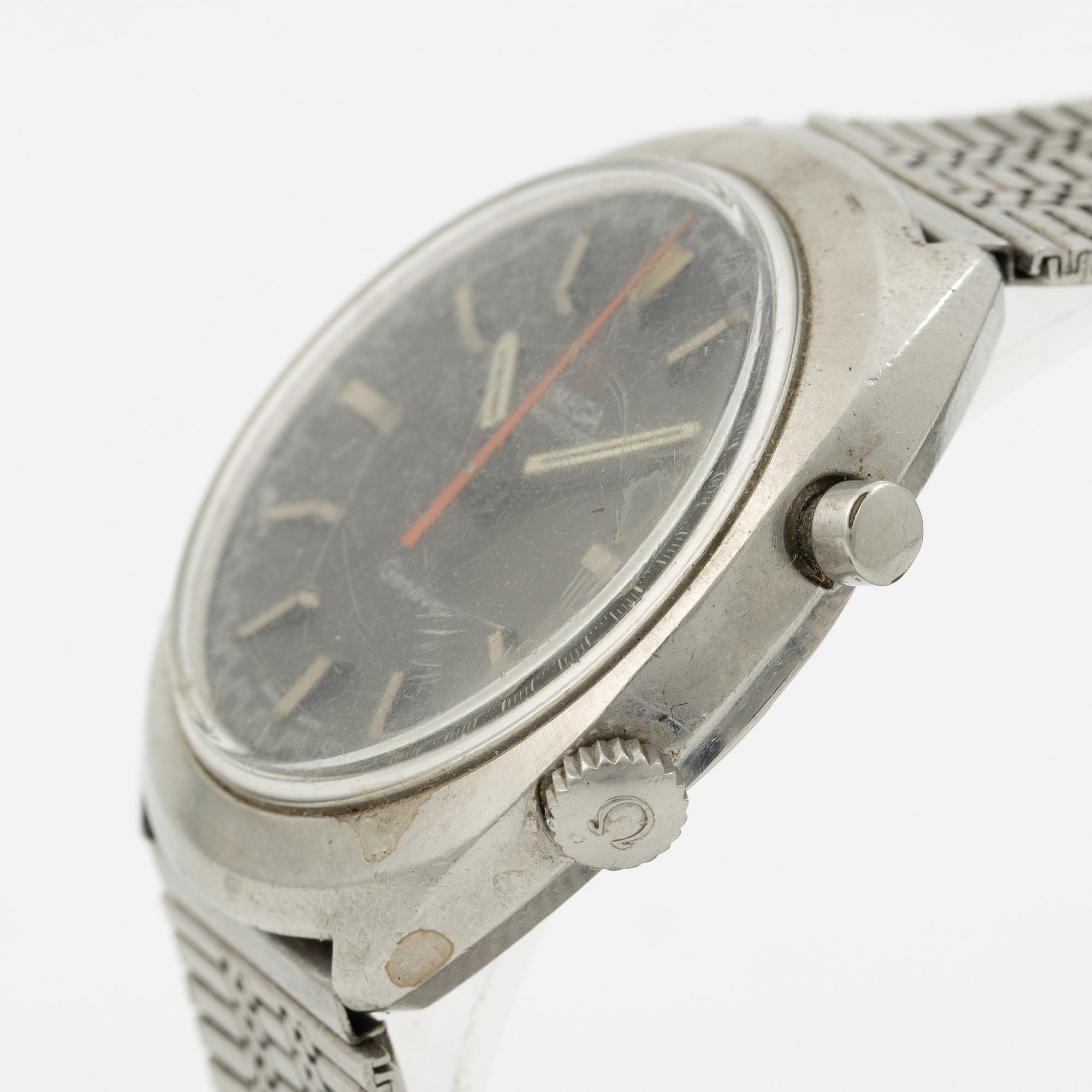 Omega, Chronostop, chronograph, wristwatch, 35 mm.