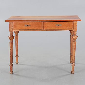 A renaissance style desk, late 19th century.