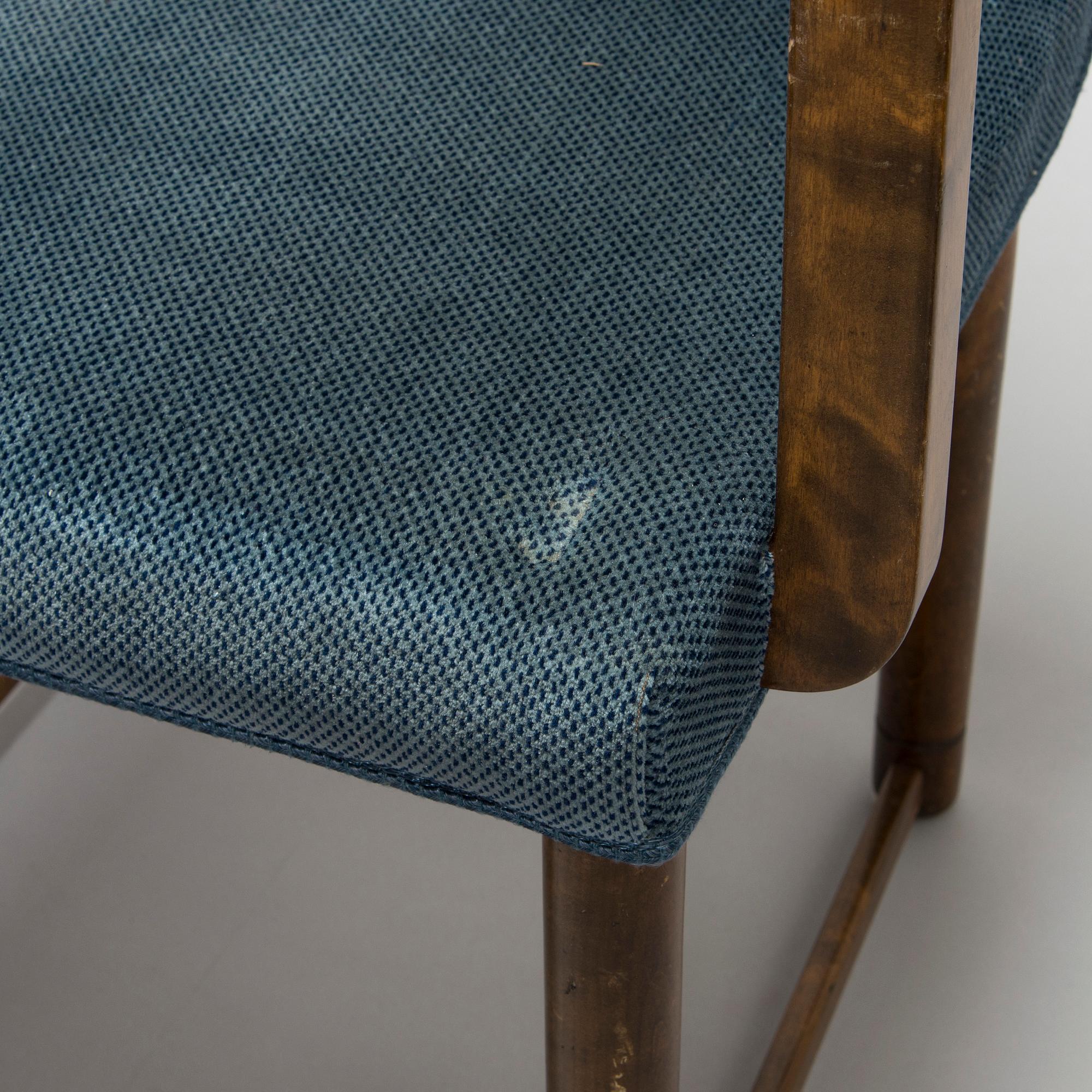 Nojatuoleja, 8 kpl, 1930-luku.