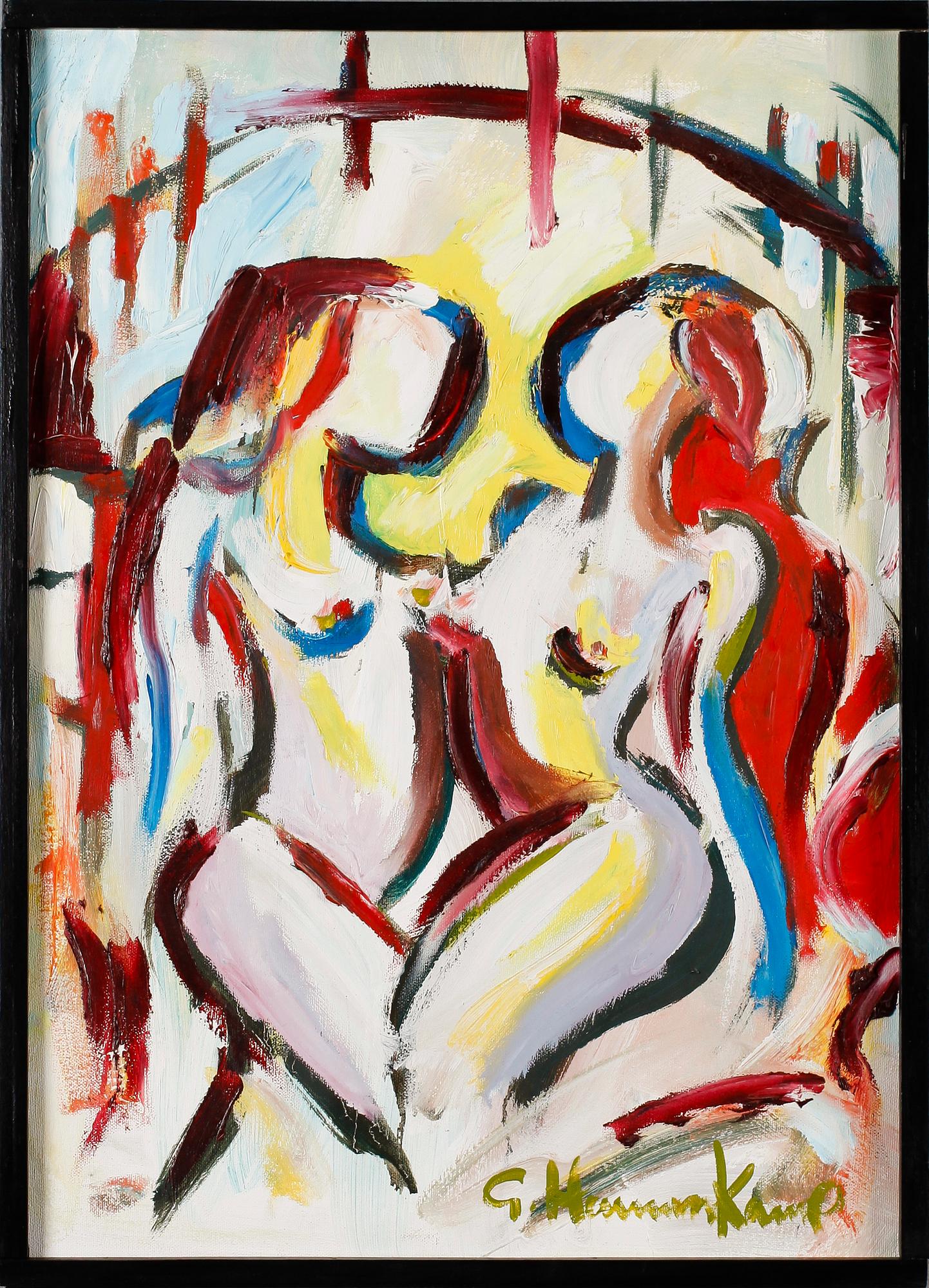 GÖRAN HAUSENKAMP, olja på duk, signerad.