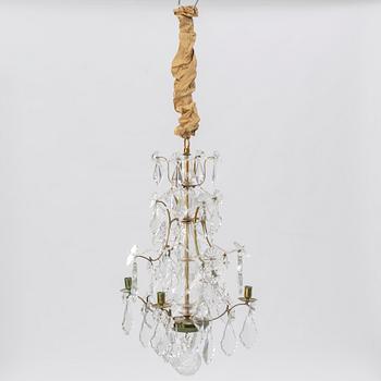 A "Sturehov" Rococo style chandelier fron IKEA's 18th century series, 1990's.