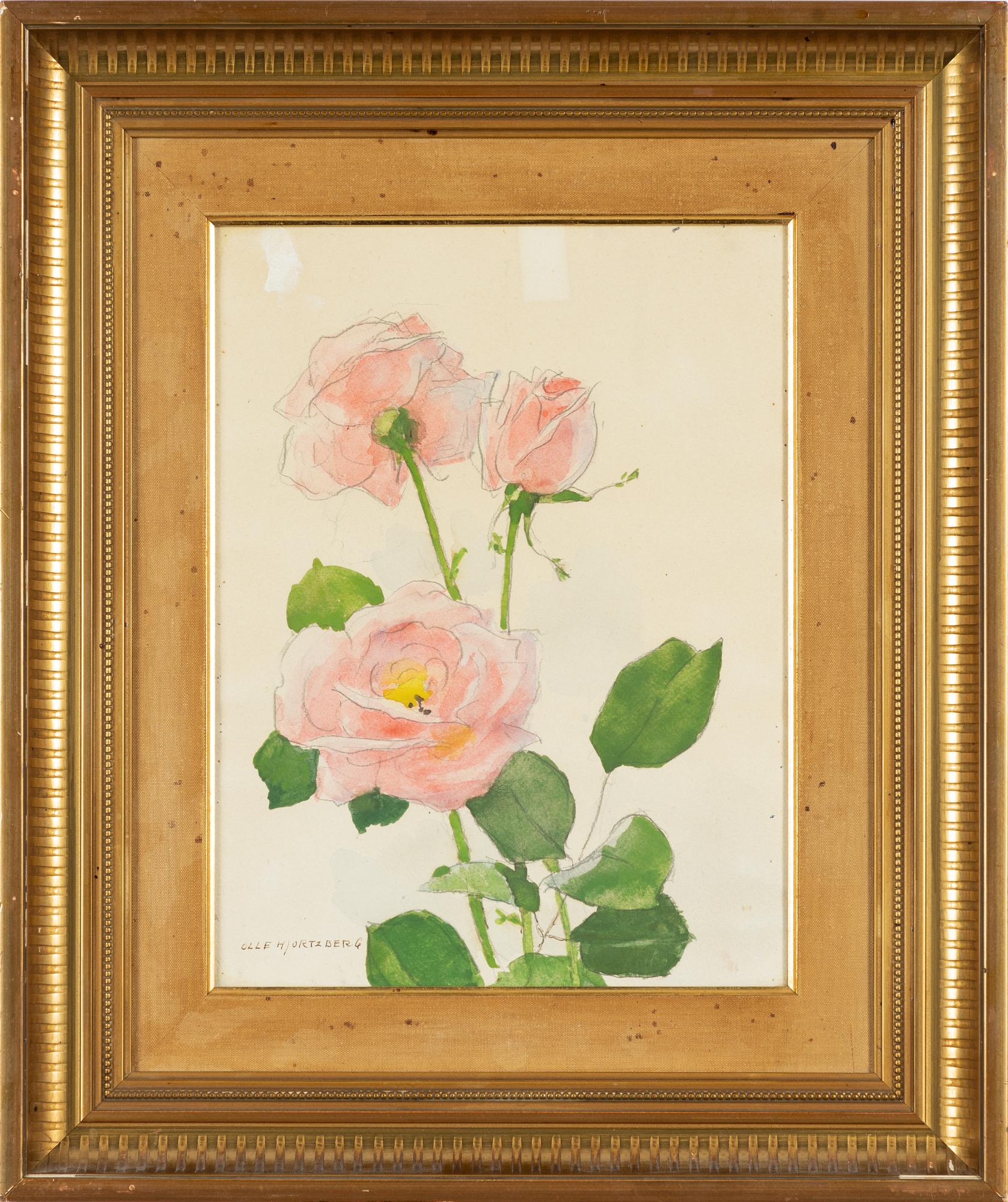 Olle Hjortzberg, Rosa rosor.