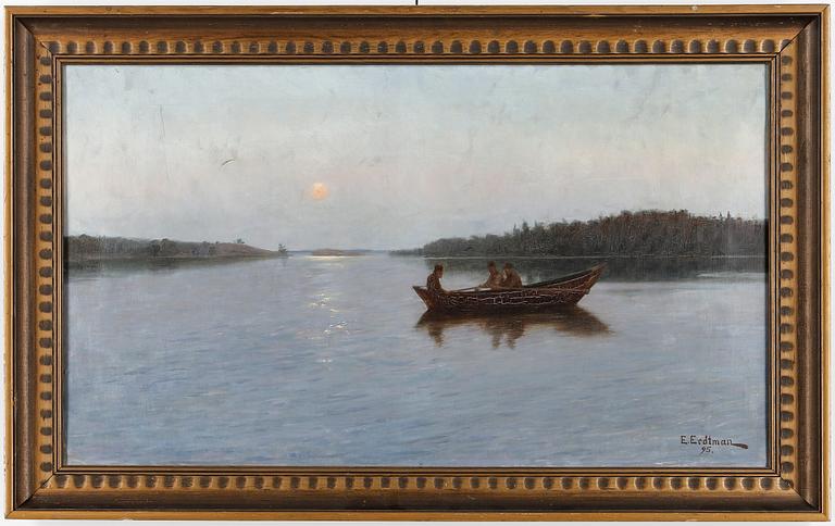 ELIAS ERDTMAN, olja på duk, signerad och daterad -95.