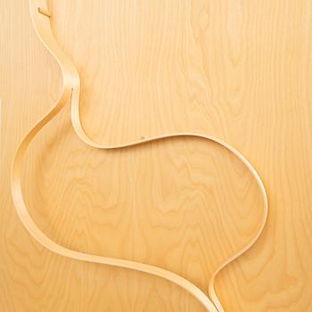 Alvar Aalto, relief, "Exprimental wood relief" anniversary edition Artek nr 65/80.