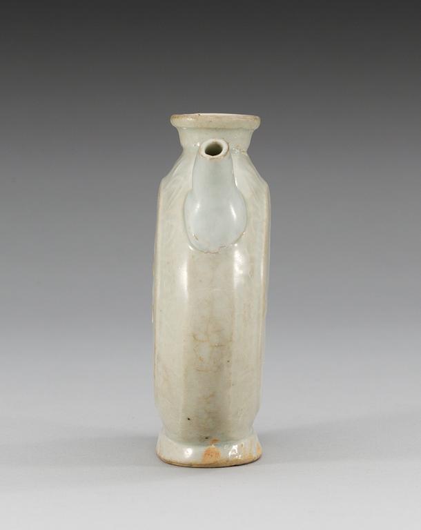 A qingbai wine ewer, Yuan dynasty (1279-1368).