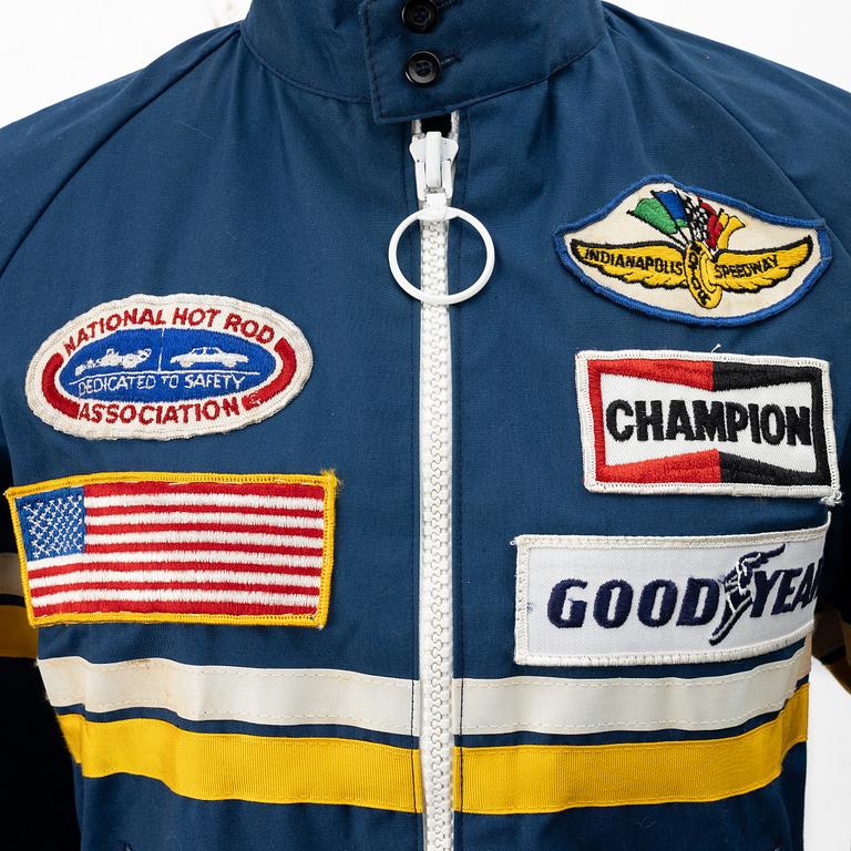 Promotionjacka, Goodyear Official Racing Apparel, Indy 500, 1970-tal.