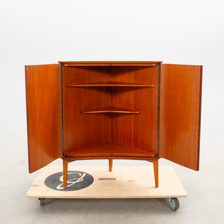 Corner cabinet, mid-20th century.