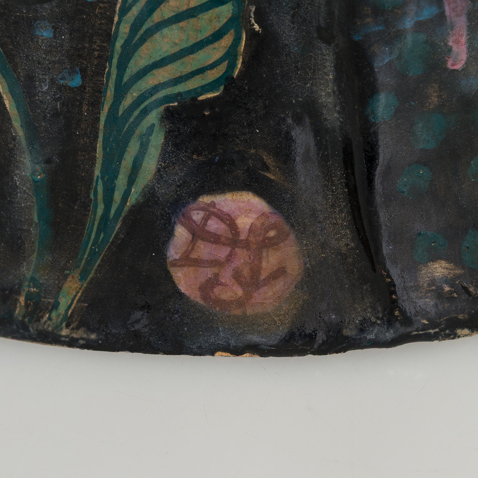 Dorrit von Fieandt, A ceramic vase, monogram signed DF. Unique piece. Latter half of the 20th century.