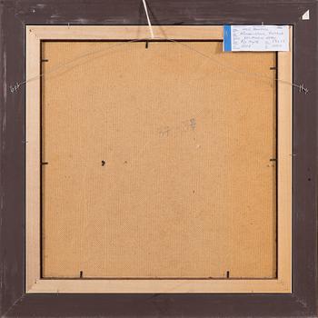 Heli Huotala, öljy levylle, signeerattu.