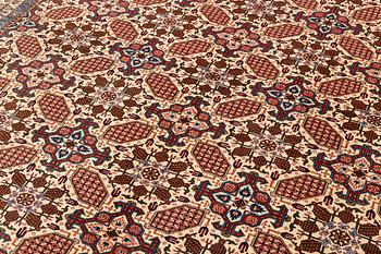 Matta, semiantik Ghom, centrala Iran, ca 318 x 235 cm.