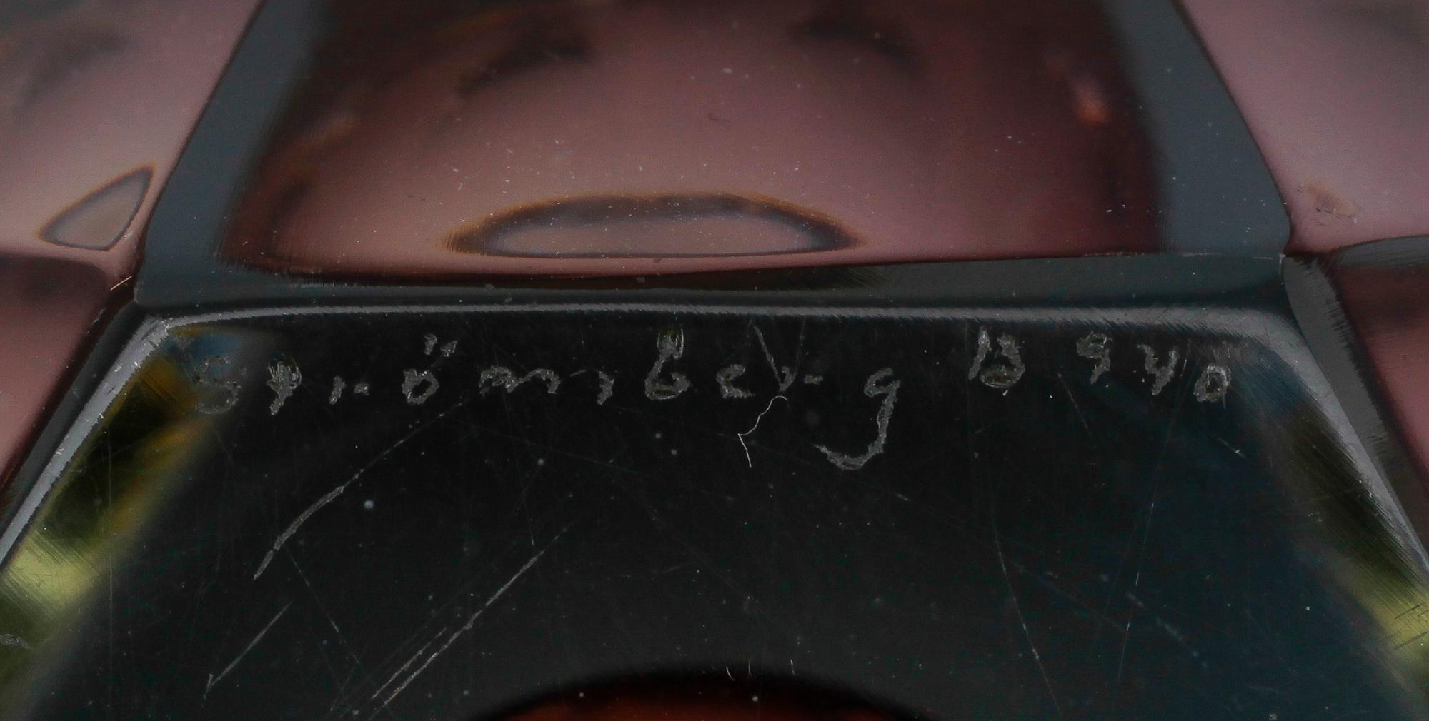 VAS, glas, Asta Strömberg, Strömbergshyttan.