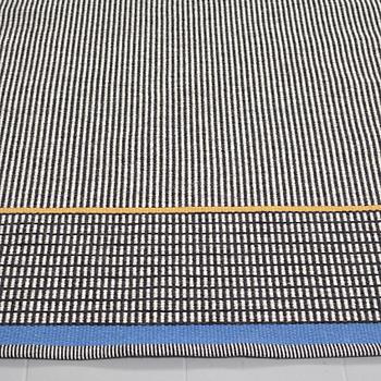 A rug by Gunilla Lagerhem Ullberg for Kasthall, model "Häggå Stripe", second half of the 20th century, 201 x 135 cm.