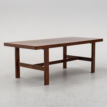 A rosewood coffee table, 1960's-80's.