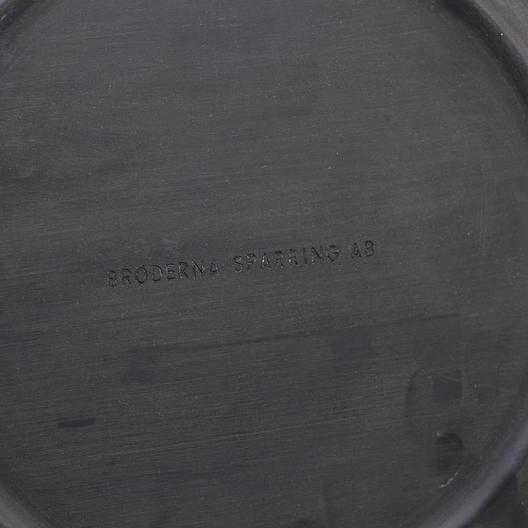 a silver and isolit tray, Perstorp, 1932.