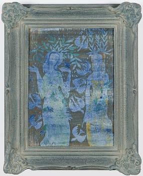 Birger Kaipiainen, relief, signerad Birger Kaipiainen 1942 Arabia.