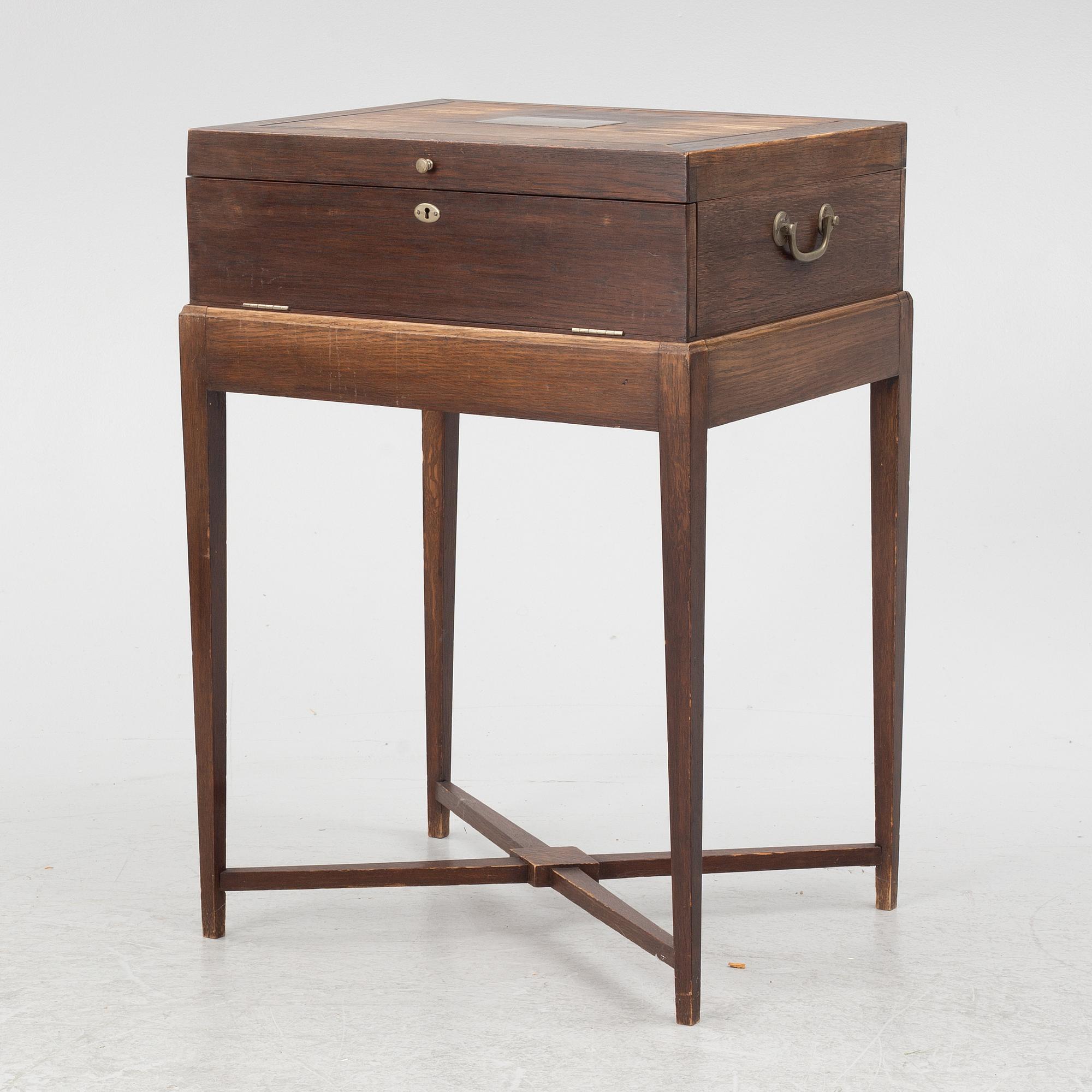 A Swedish silver cutlery set in case, mark of CG Hallberg, Stockholm 1913-17 (91 pieces).