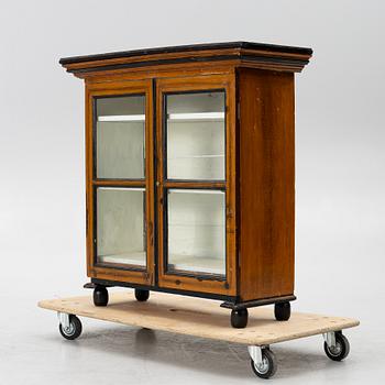 Display cabinet, late 19th century,