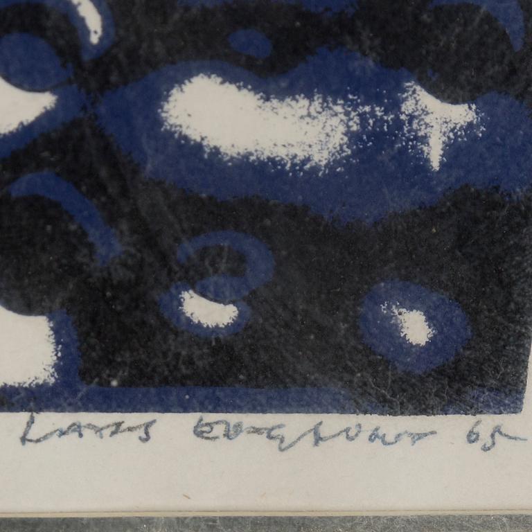 LARS ENGLUND, Ink drawing, signed andc dated -65.