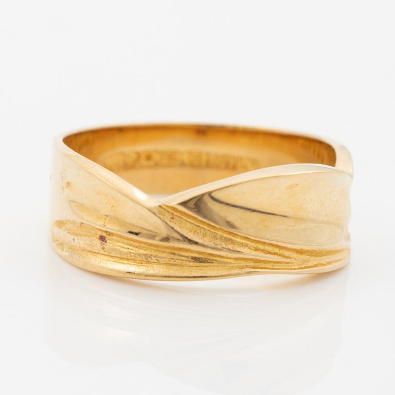 Lapponia, ring 18K gold, Finland 1981.