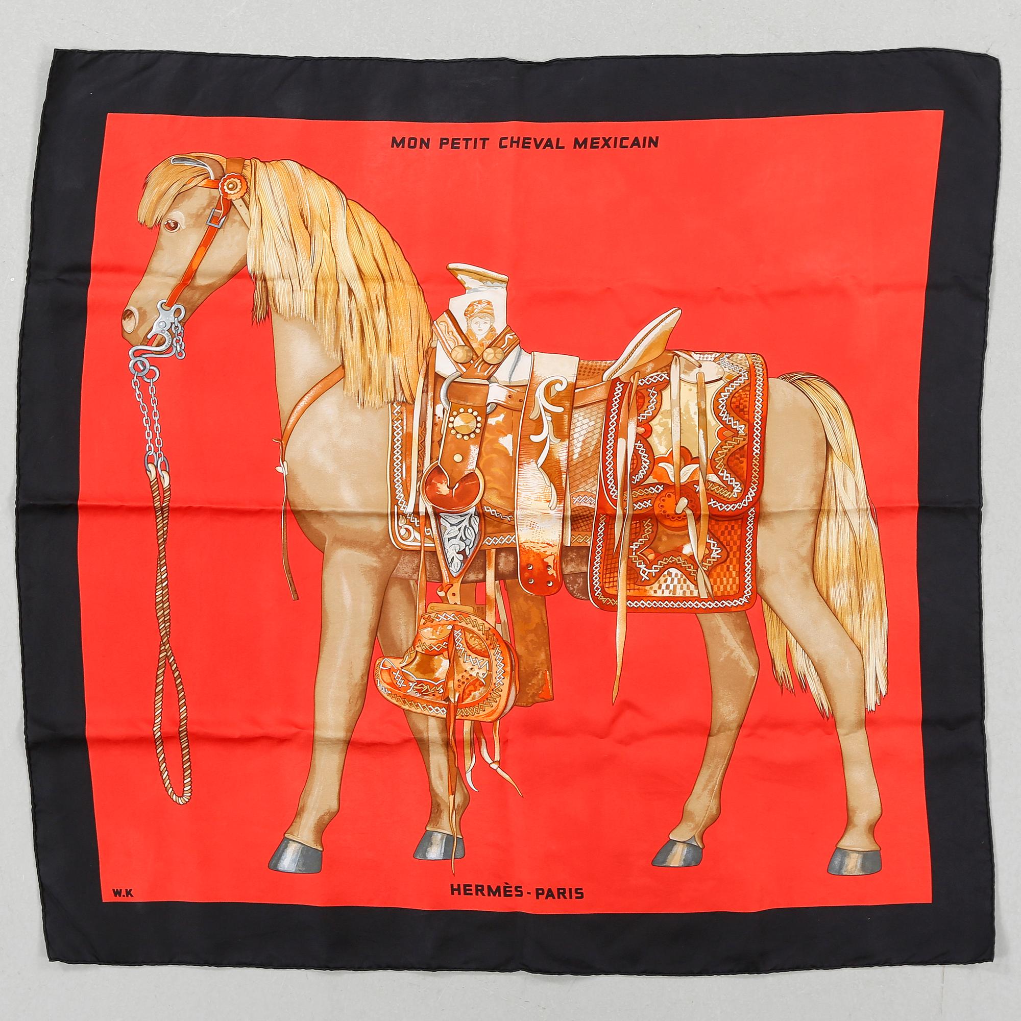 SCARF, "Mon Petit Cheval Mexicain", Hermès.