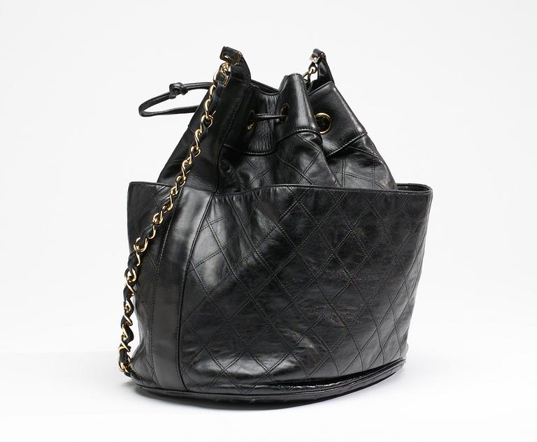 A Chanel handbag.