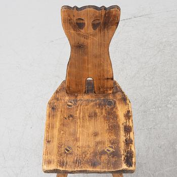 Dining group, 5 pieces, cabin furniture, mid-20th century.