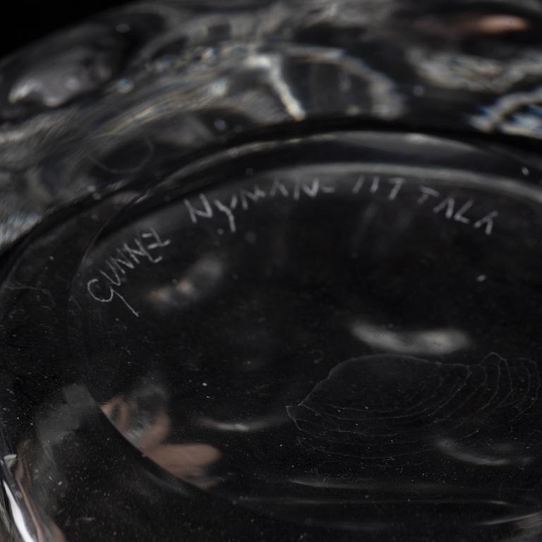 GUNNEL NYMAN, vas, Iittala, signerad.