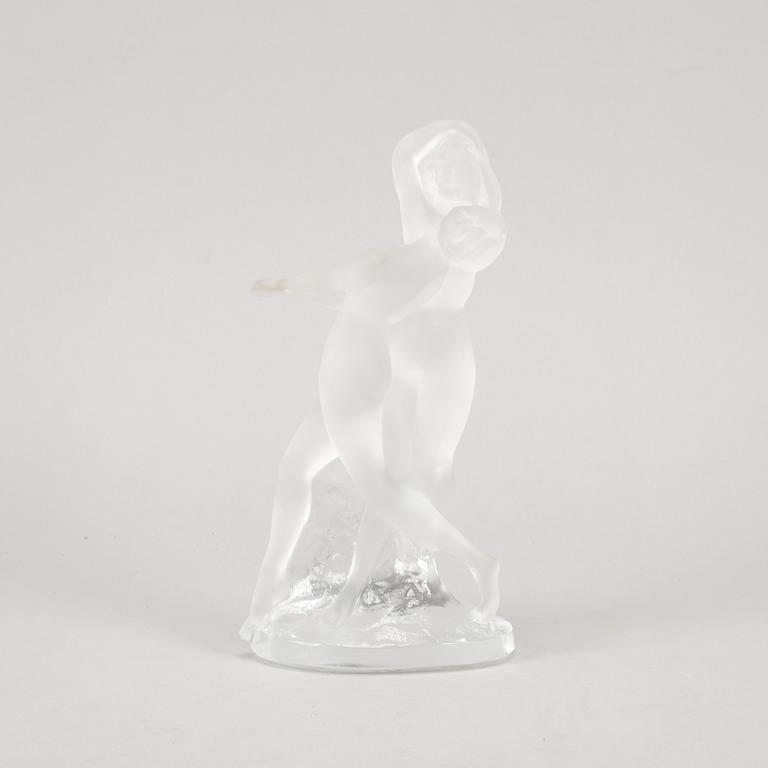 A glass figurine by Lalique. France, 1900's.