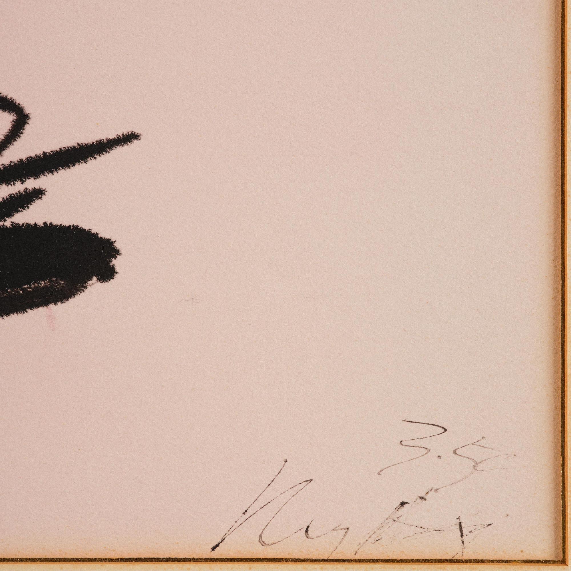 Jean Degottex, Untitled.