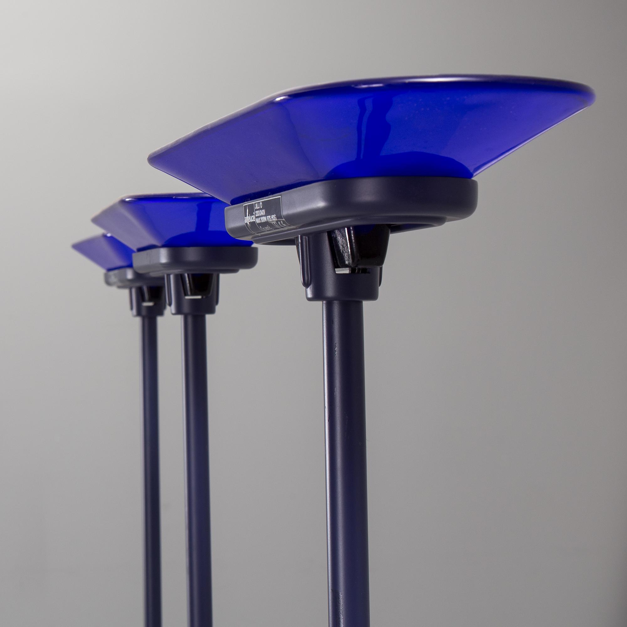 Three "Jill 380" uplights by Arteluce, late 20th century.