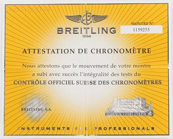 BREITLING, Colt Automatic (500M/1650FT), Chronometre, wristwatch, chronograph, 41 mm.