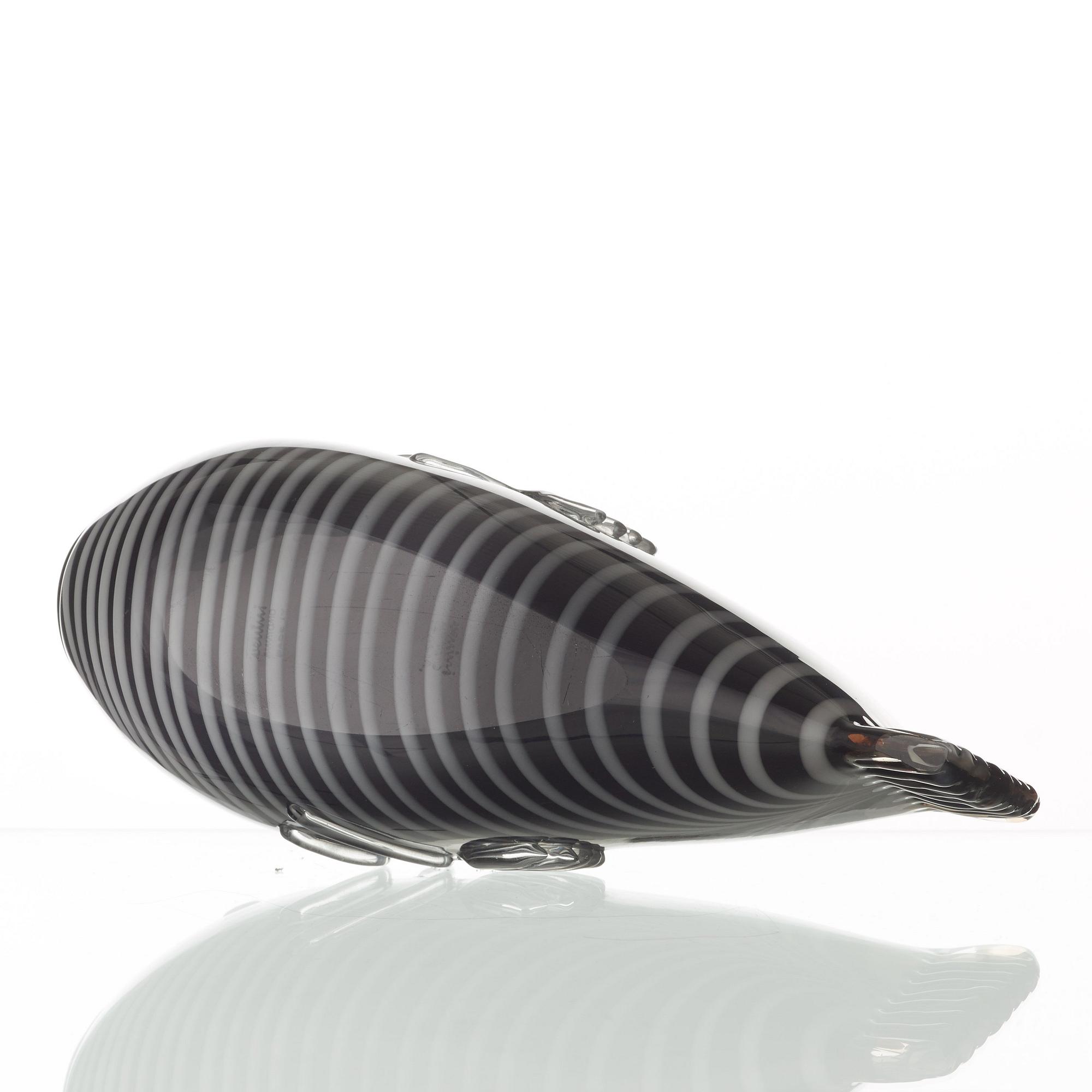 Tyra Lundgren, a glass sculpture of a 'Fenicio' fish, Venini, Murano, Italy ca 1938.