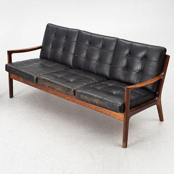 Ole Wanscher, soffa och fåtölj, "Senator", France & Son, Danmark, 1960-tal.