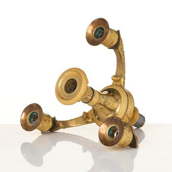 Kandelaber för fyra ljus, Ryssland 1800-talets början, Empire.