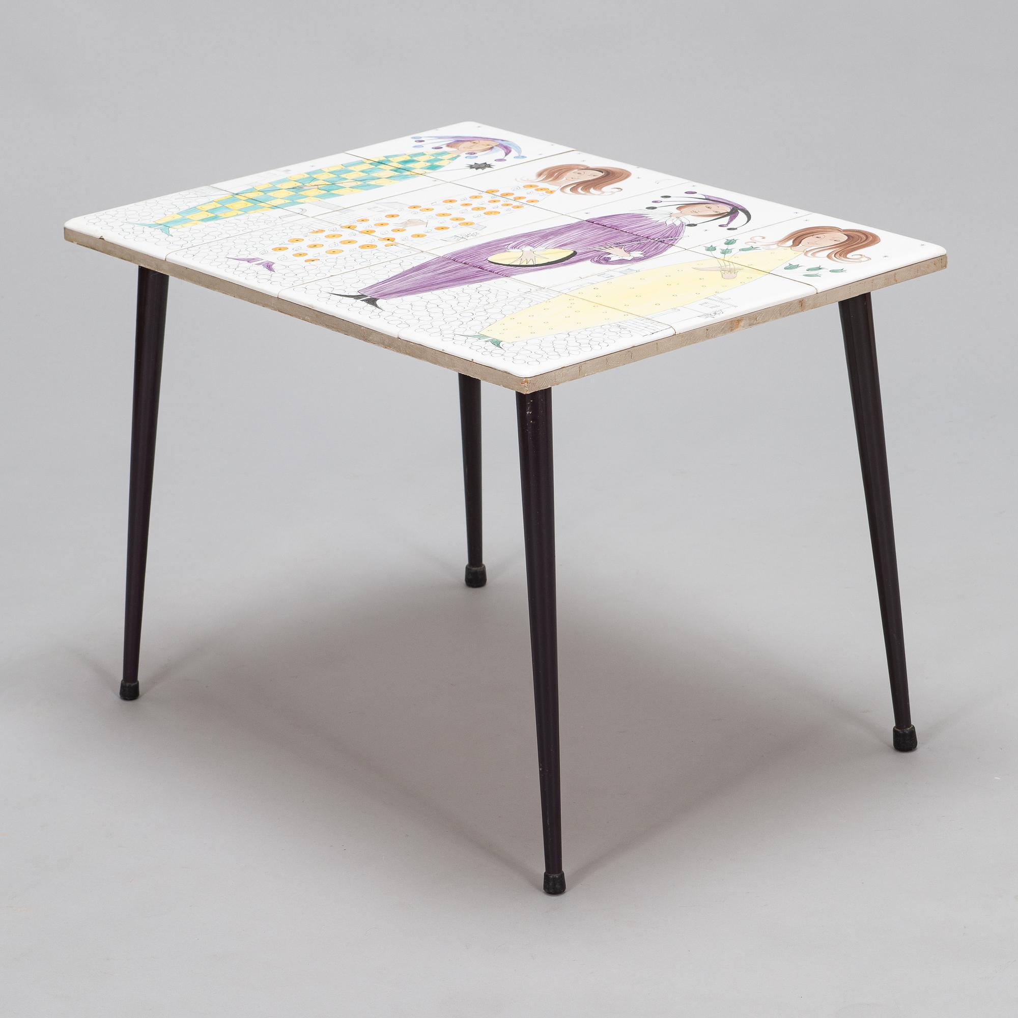 A 1960s side table.