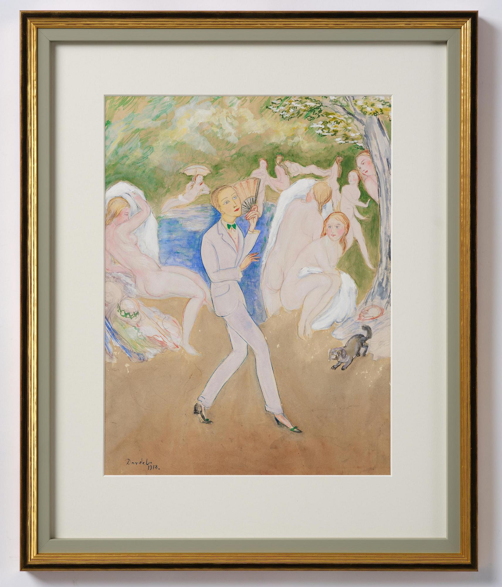 Nils von Dardel, "Den diskrete gossen".