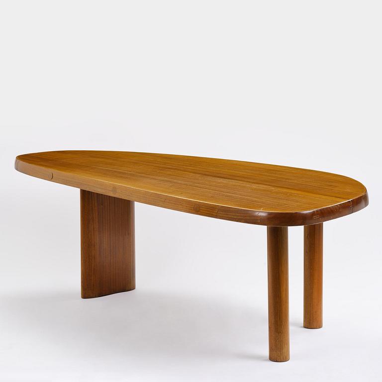 Charlotte Perriand, a "Forme Libre" table, executed by André Chetaille for Galerie Steph Simon, France, ca 1956.