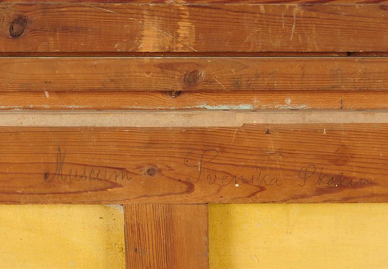 OKÄND KONSTNÄR, olja på duk, signerad copia af F Trampe.