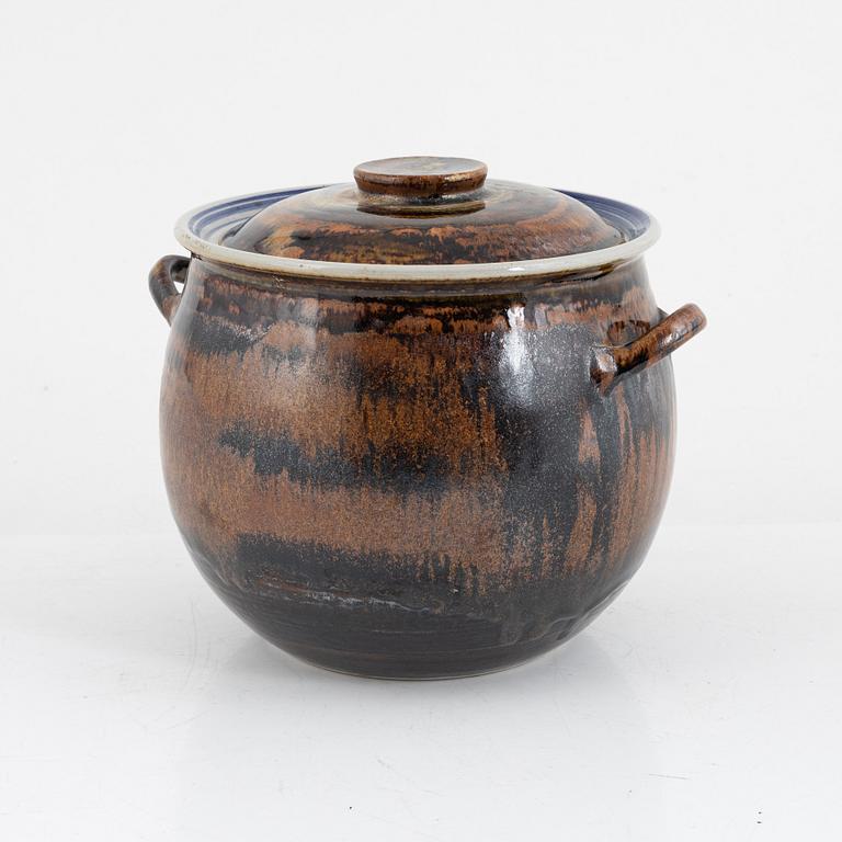 Carl-Harry Stålhane, a stoneware urn/pot, Designhuset, Sweden.