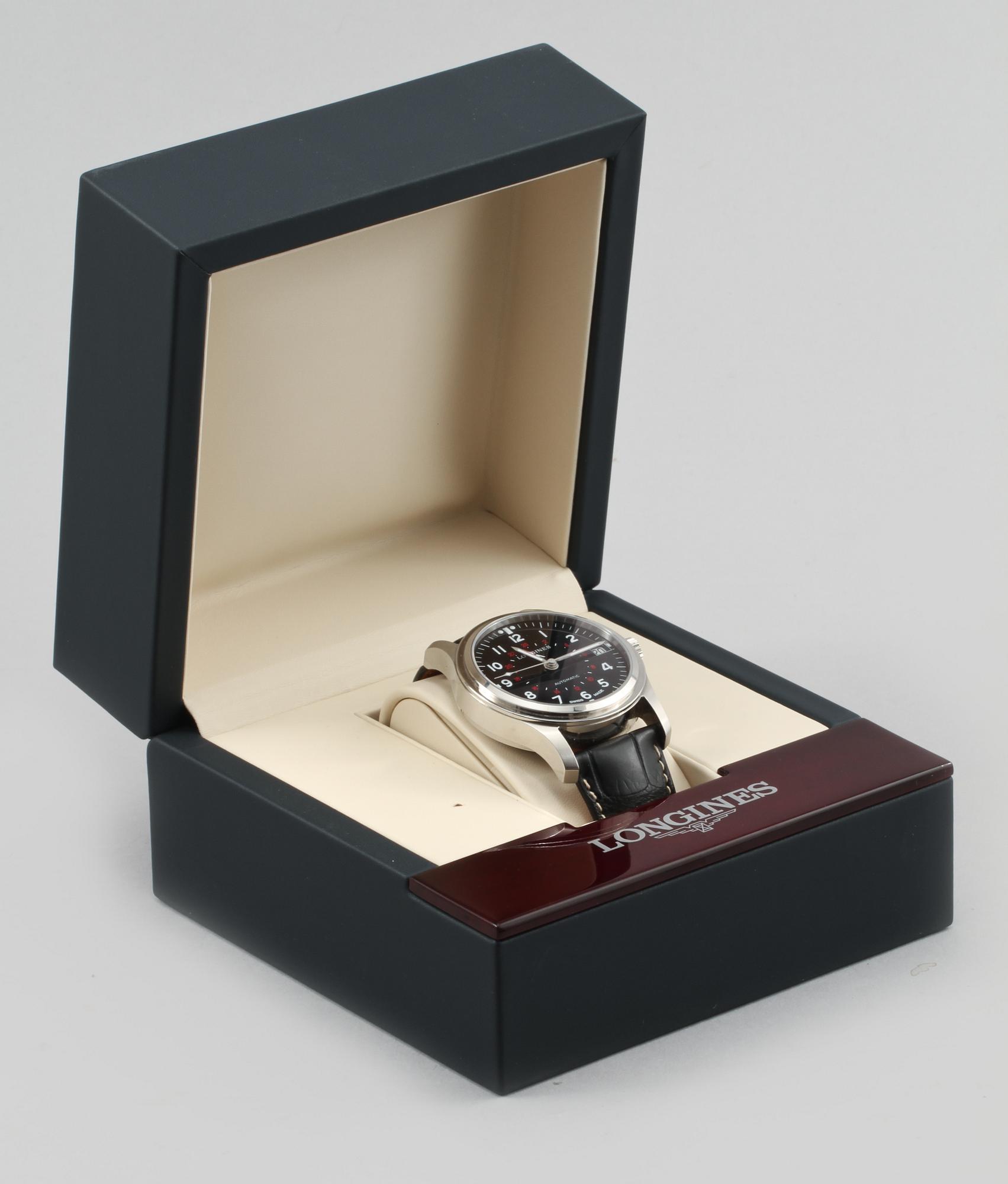 ARMBANDSUR, herr, stål, Longines, "Heritage Avigation".