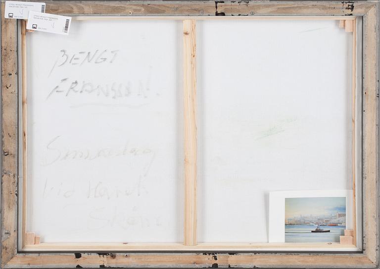 BENGT FRANSSON, olja på duk. Sign.
