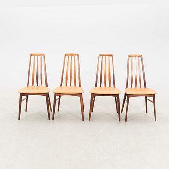 Ib Kofod-Larsen, chairs 4 pcs Denmark 1960s.