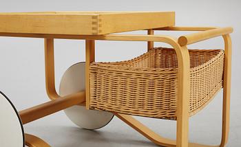 Alvar Aalto, serveringsvagn/tevagn modell 900, Artek, Finland.