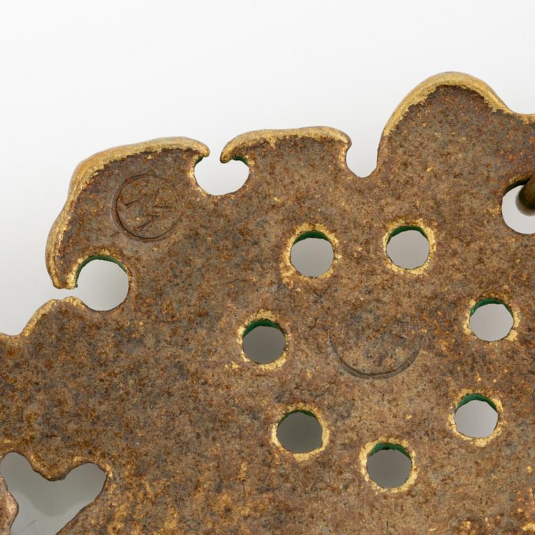 Pentti Sarpaneva, Kalevala Koru, necklace, bronze.