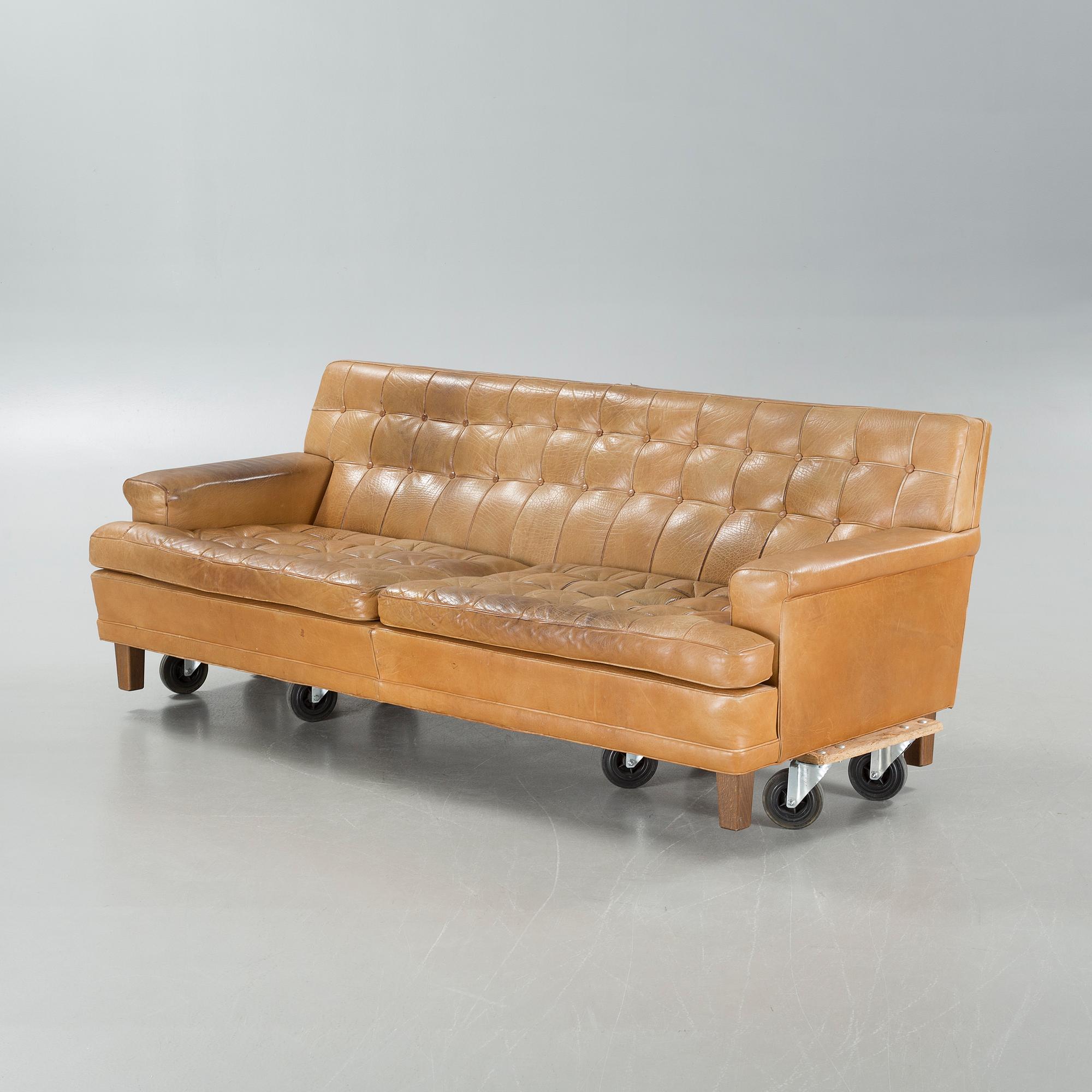 A "Merkur" sofa, designed by Arne Norell for Norell Möbel AB, 1960/70-tal.