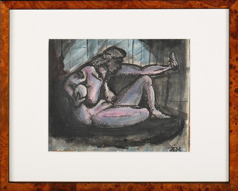 OKÄND KONSTÄR, Ryssland, monogramsignerad, 1900-tal.