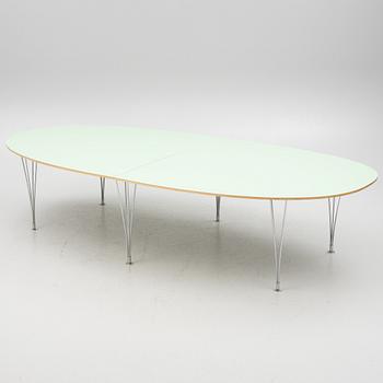 Bruno Mathsson, Piet Hein, dining table, "Superellipse", Bruno Mathsson International.