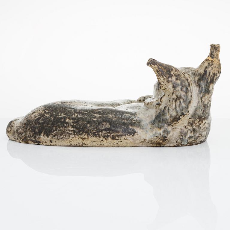 MICHAEL SCHILKIN, skulptur, stengods, signerad M. Schilkin Arabia.