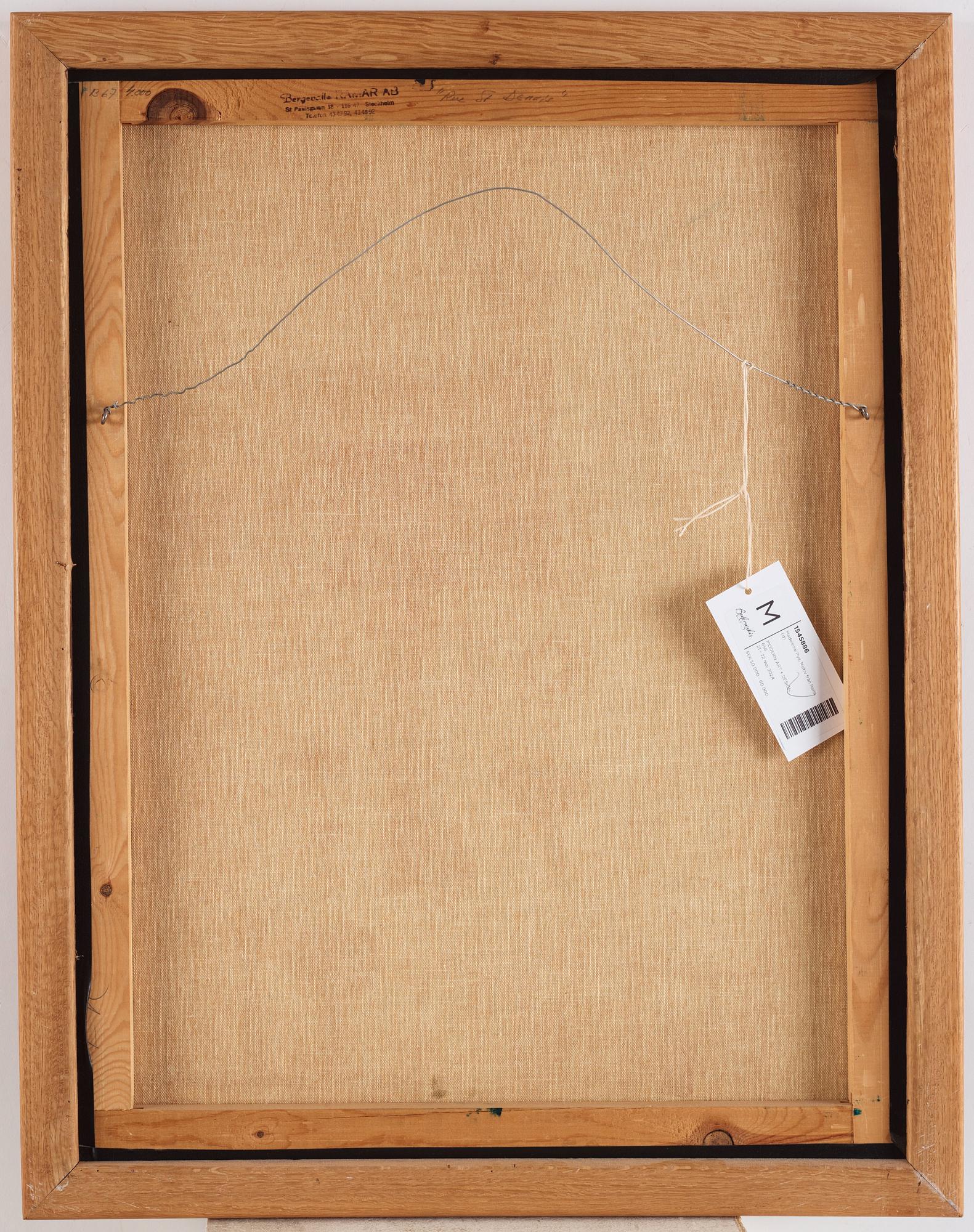 Madeleine Pyk, Scene from Paris.