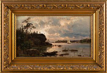 HJALMAR MUNSTERHJELM, SAILING IN THE ARCHIPELAGO.